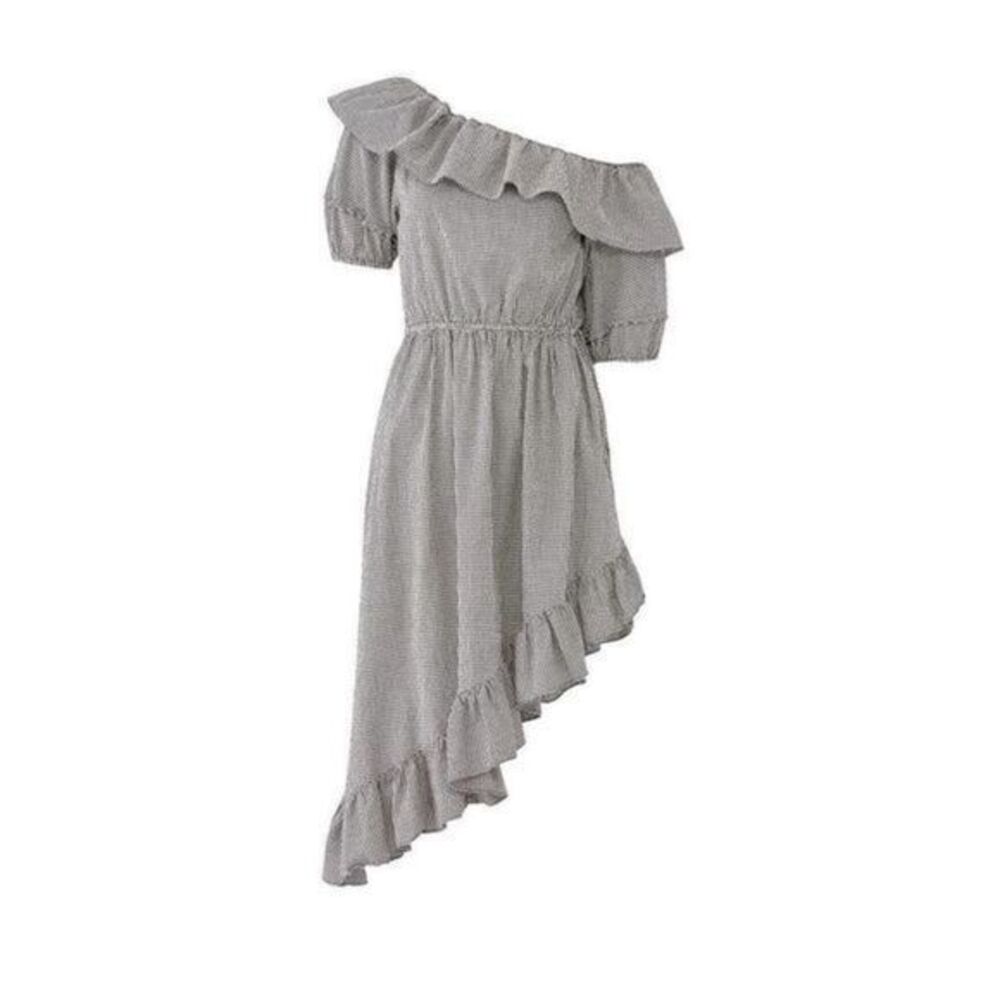 LOVESHACKFANCY Gingham Haley Dress MEDIUM